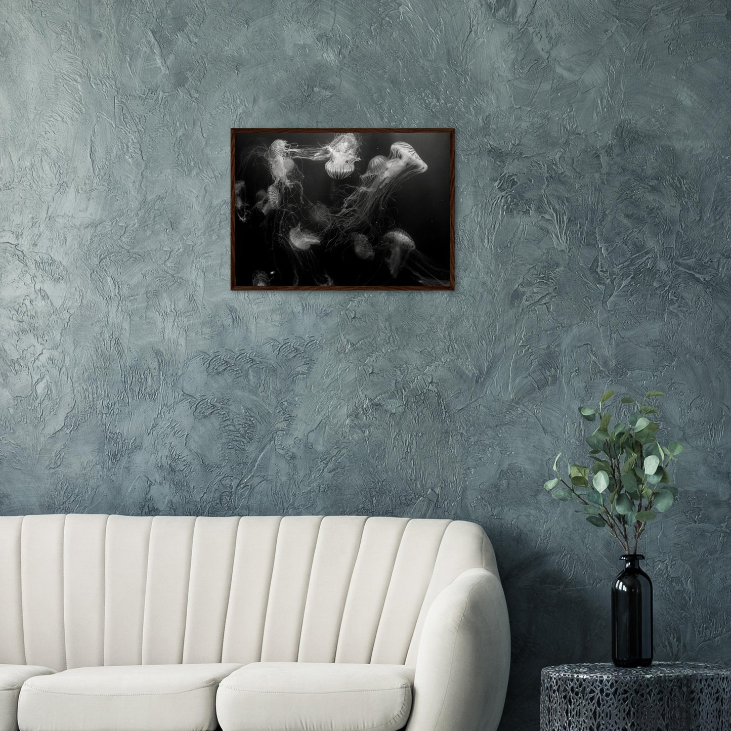 Méduses - Noir & Blanc - Décoration murale