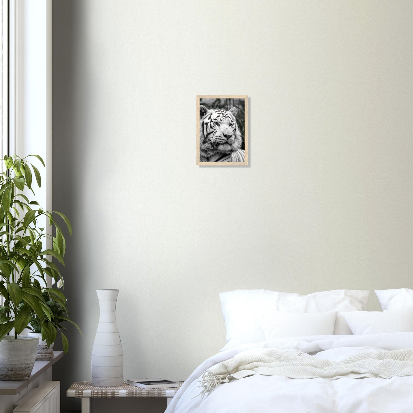 Tigre blanc - Décoration murale
