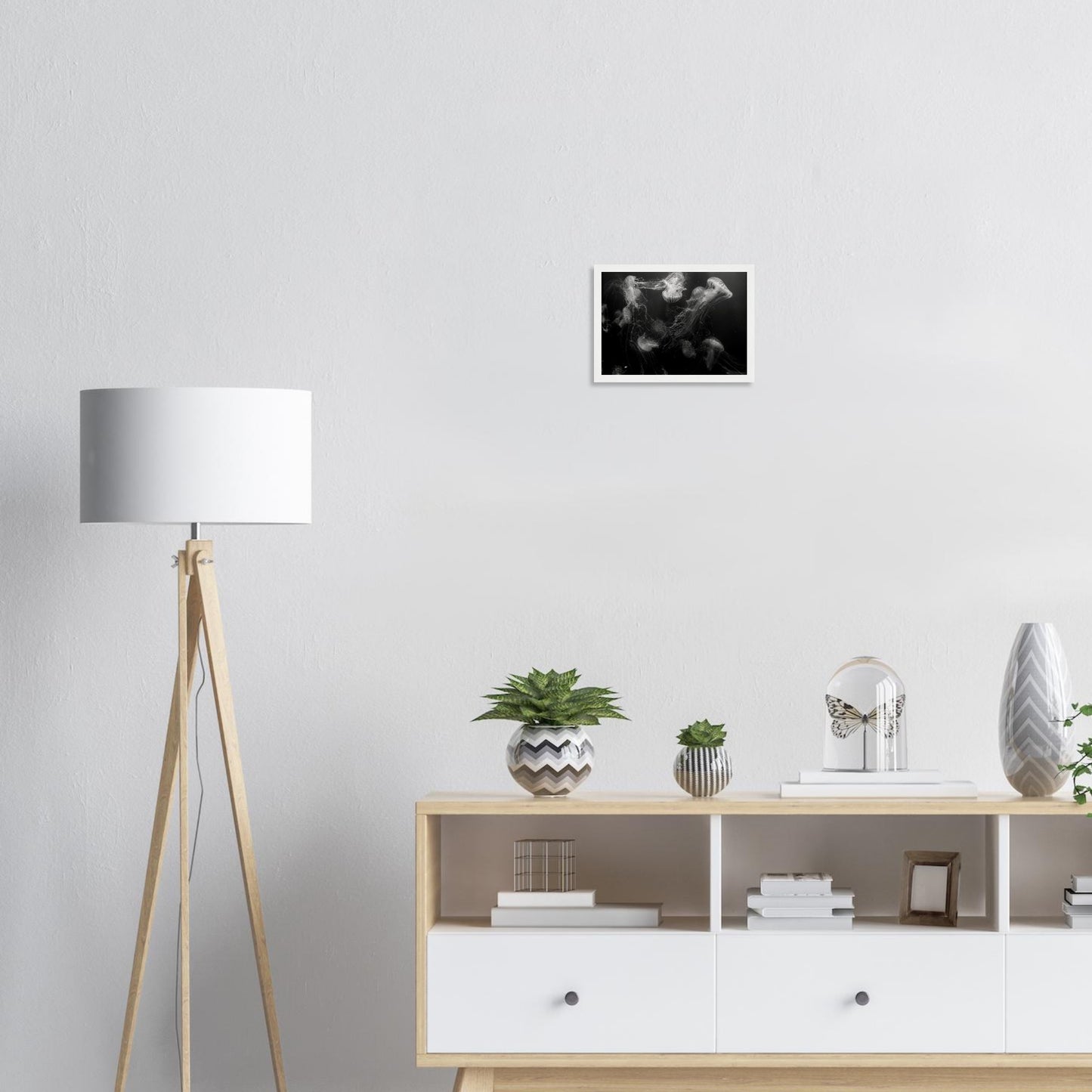 Méduses - Noir & Blanc - Décoration murale