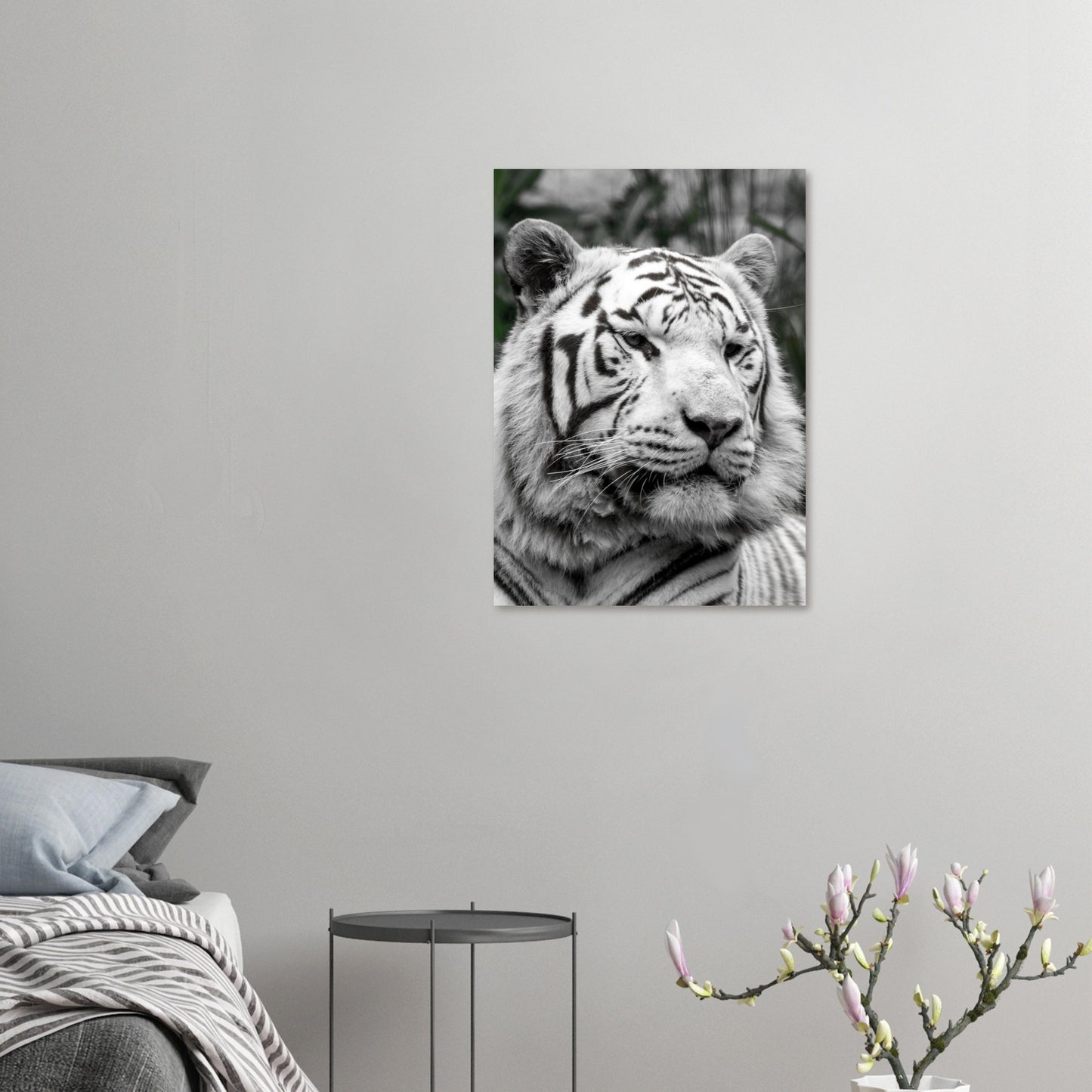 Tigre blanc - Décoration murale
