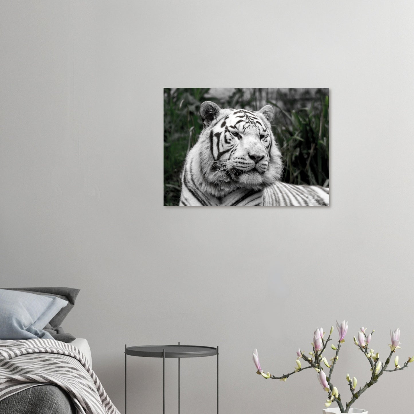 Tigre blanc - Décoration murale