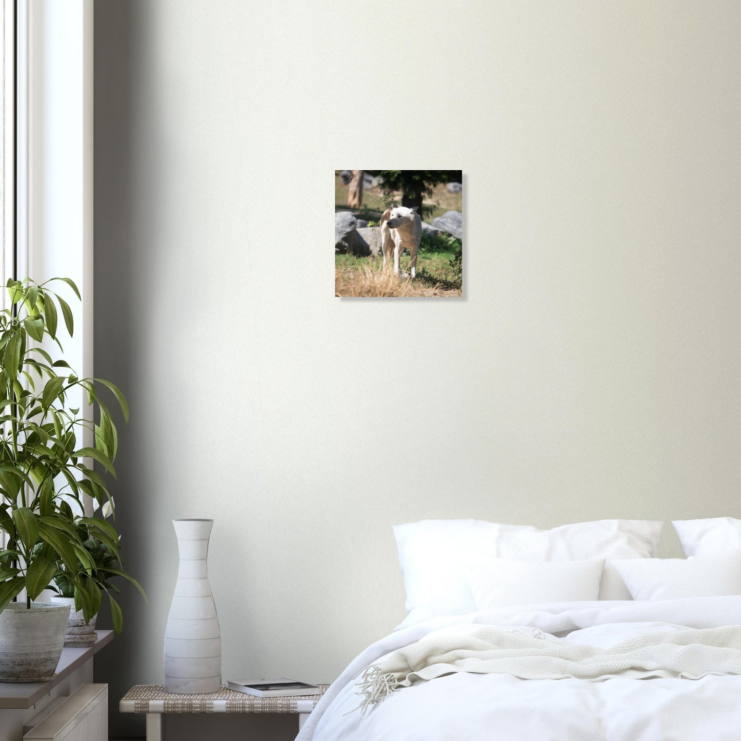 White wolf - Wall decoration