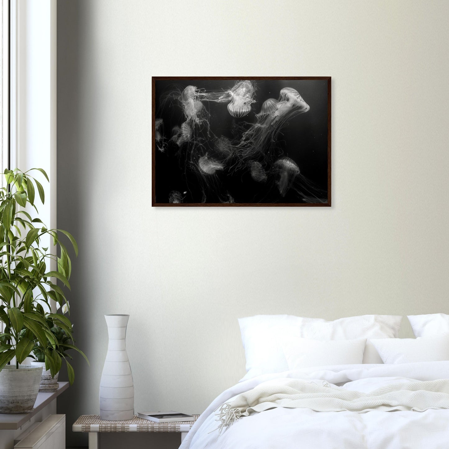 Méduses - Noir & Blanc - Décoration murale