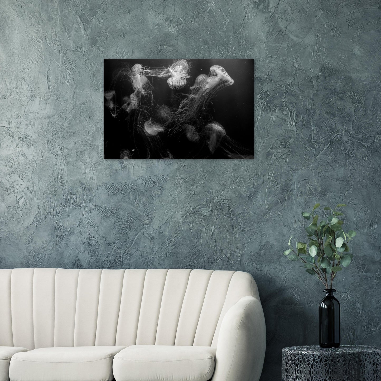 Méduses - Noir & Blanc - Décoration murale