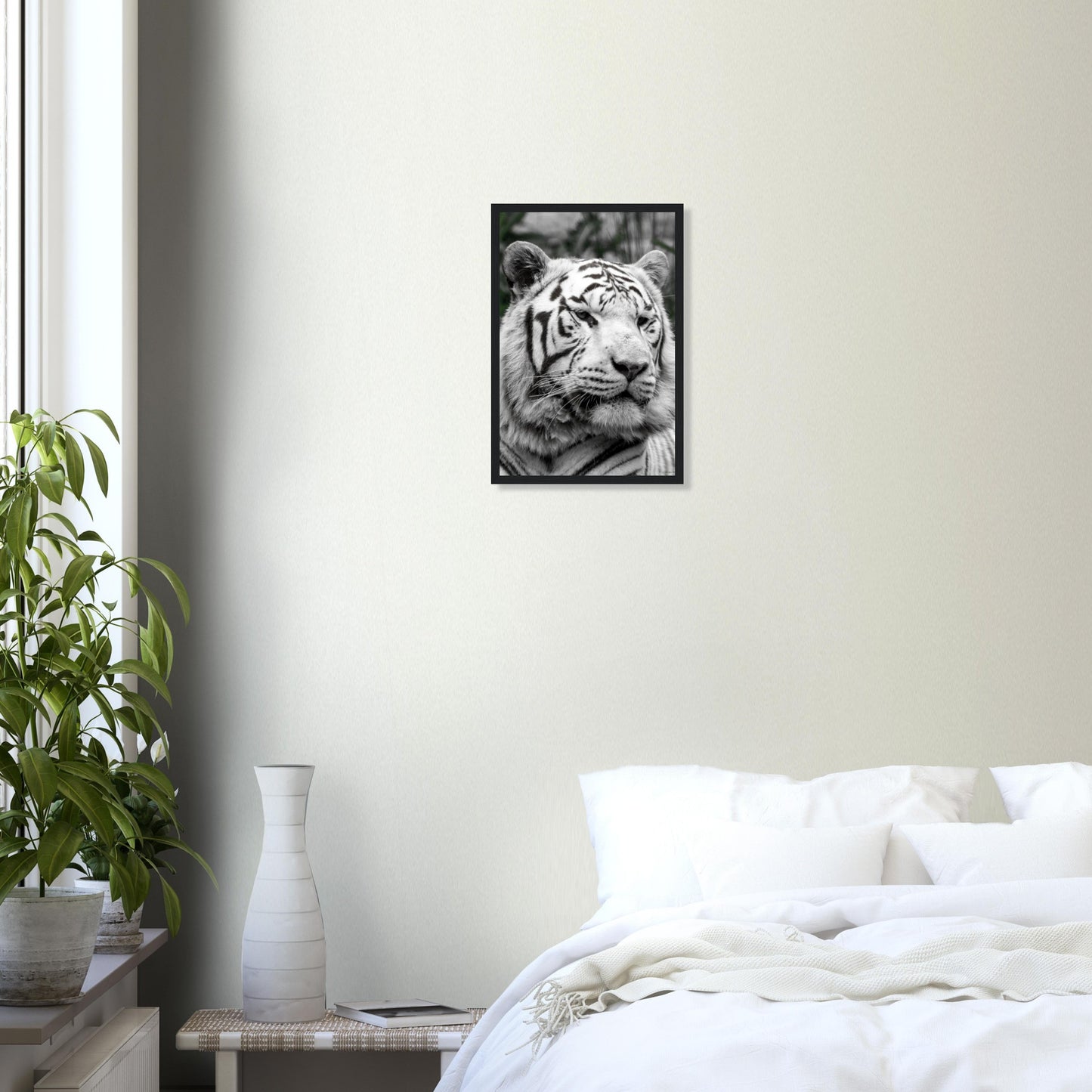 Tigre blanc - Décoration murale