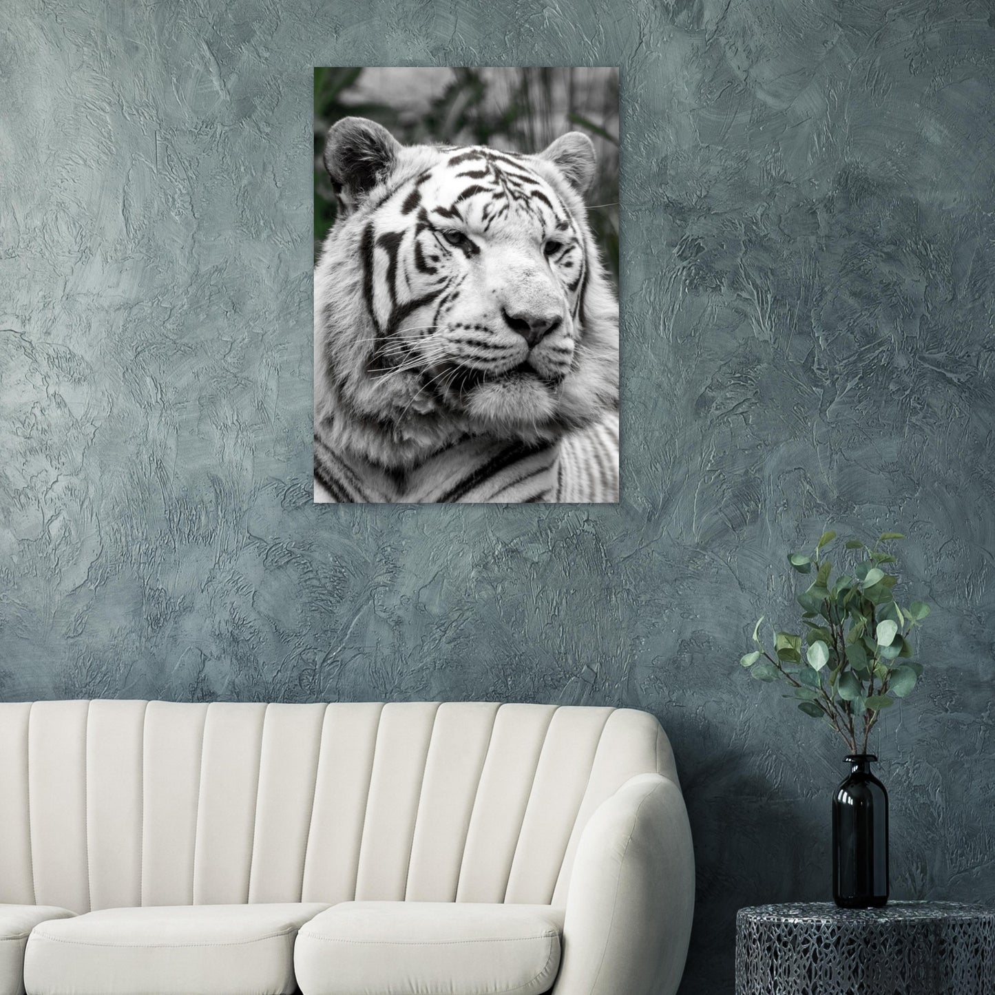 Tigre blanc - Décoration murale