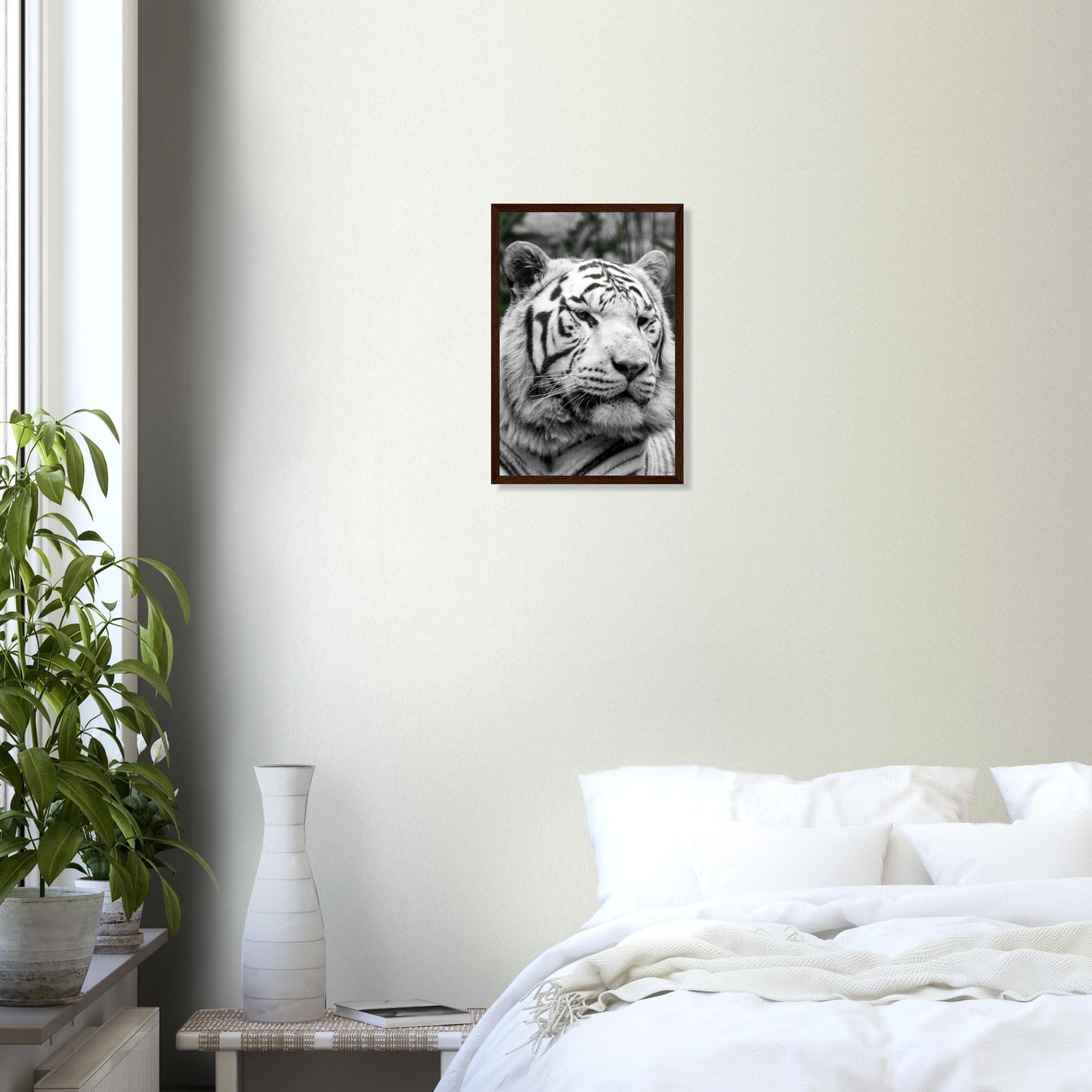 Tigre blanc - Décoration murale