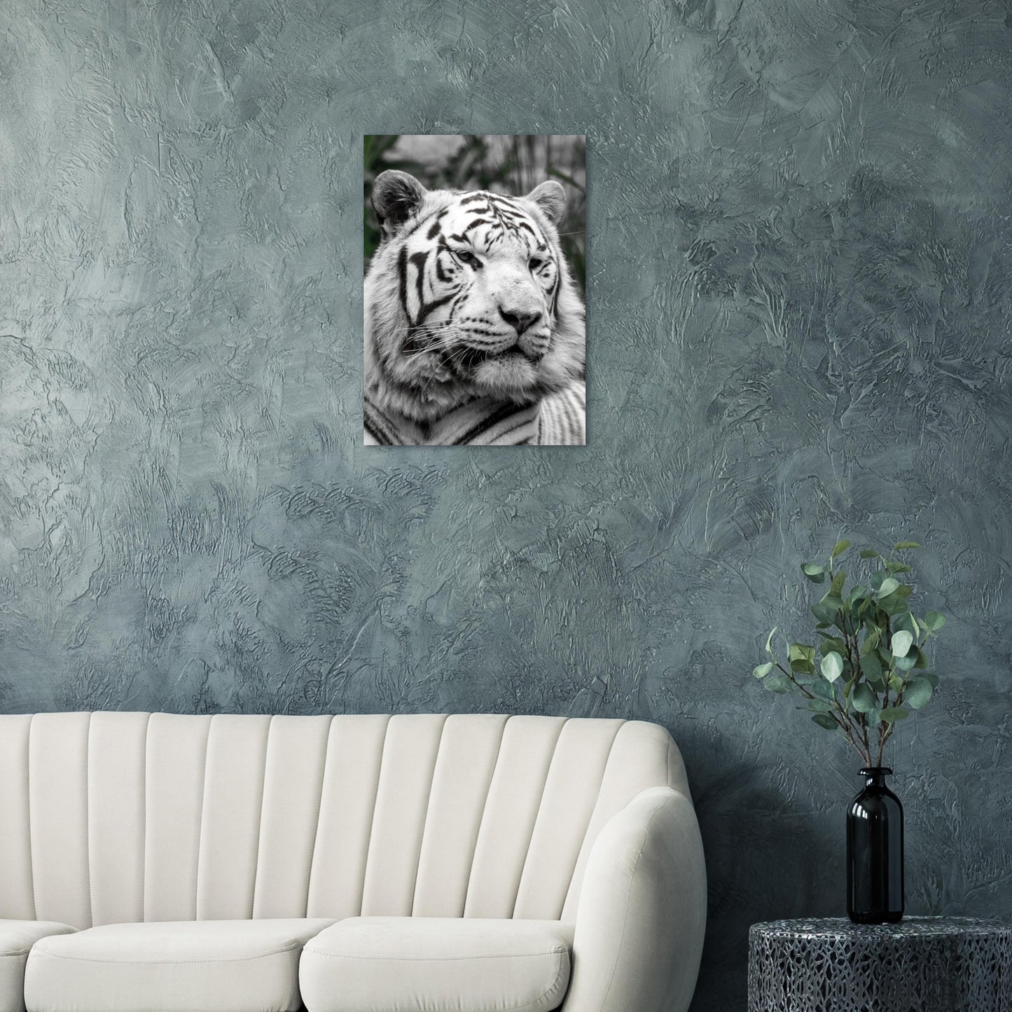Tigre blanc - Décoration murale