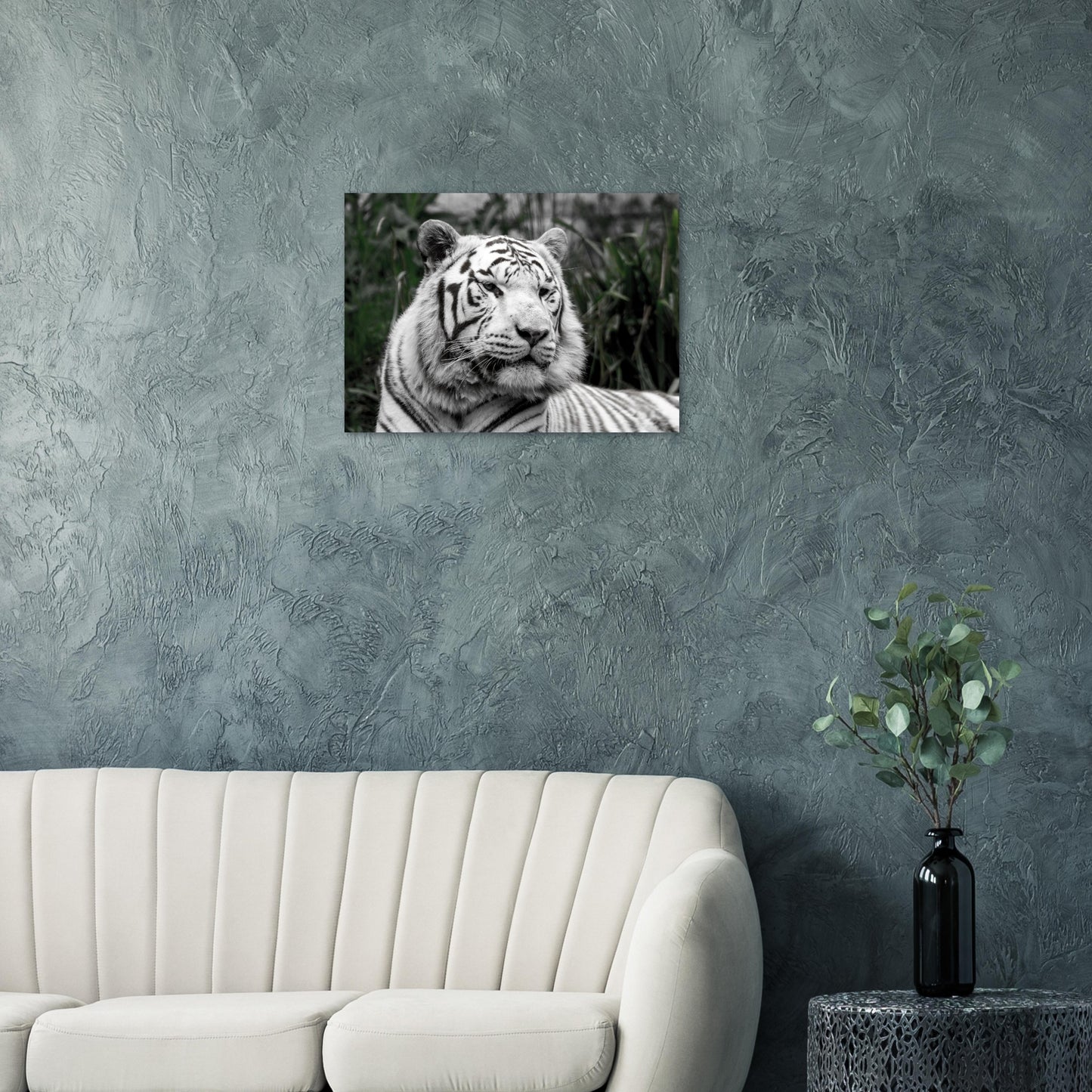 Tigre blanc - Décoration murale