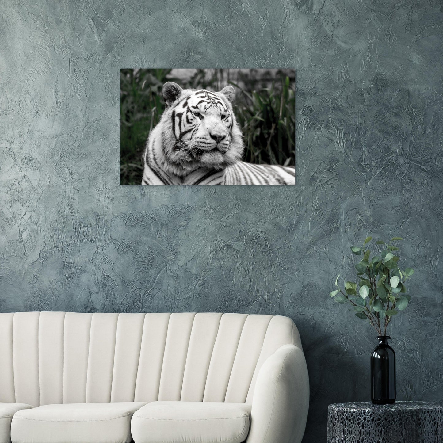 Tigre blanc - Décoration murale