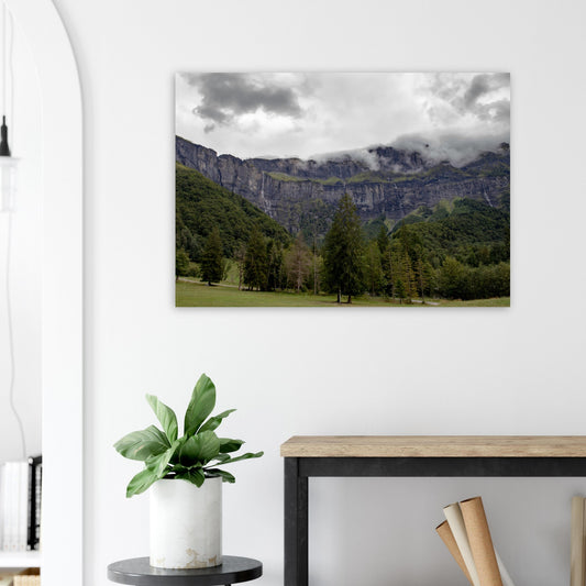 cirque du fer à cheval haute-savoie - Tableaux et posters de qualité, disponibles en différentes dimensions et matières.