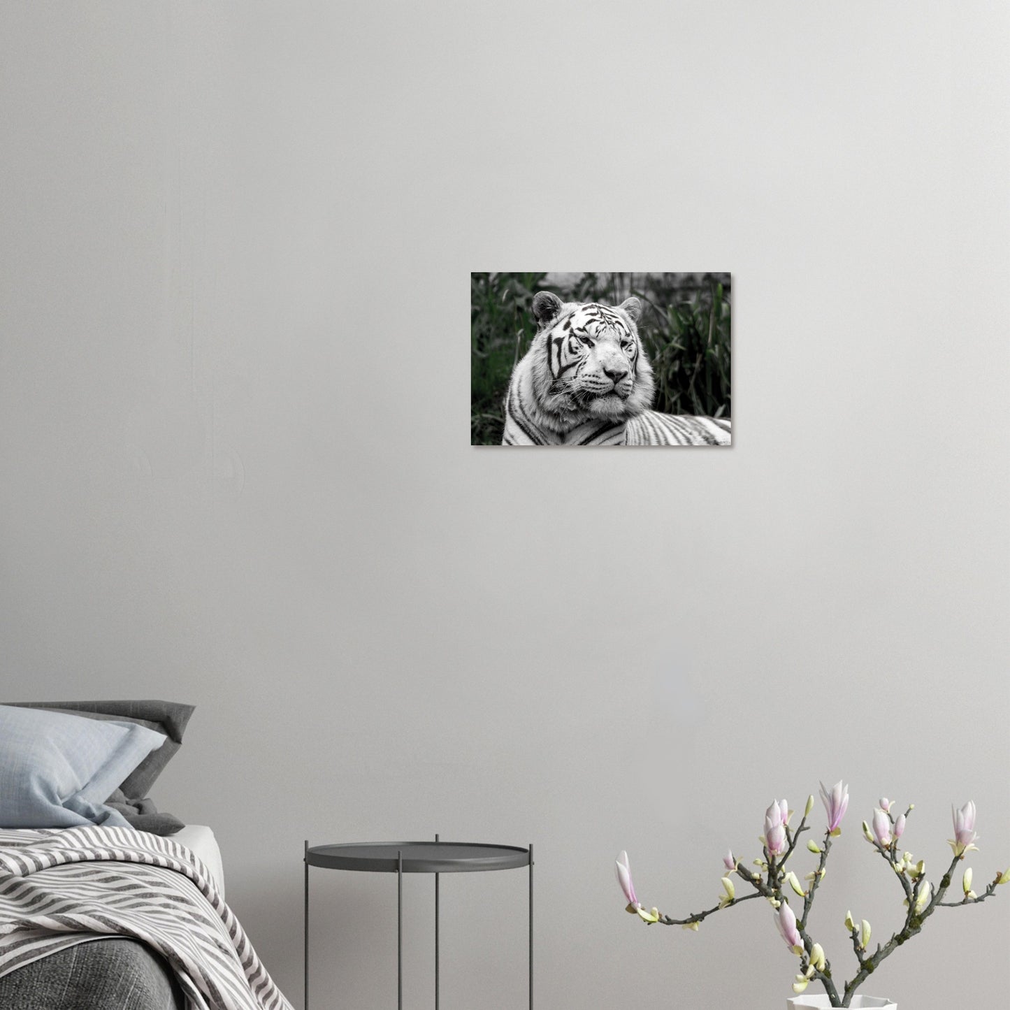 Tigre blanc - Décoration murale