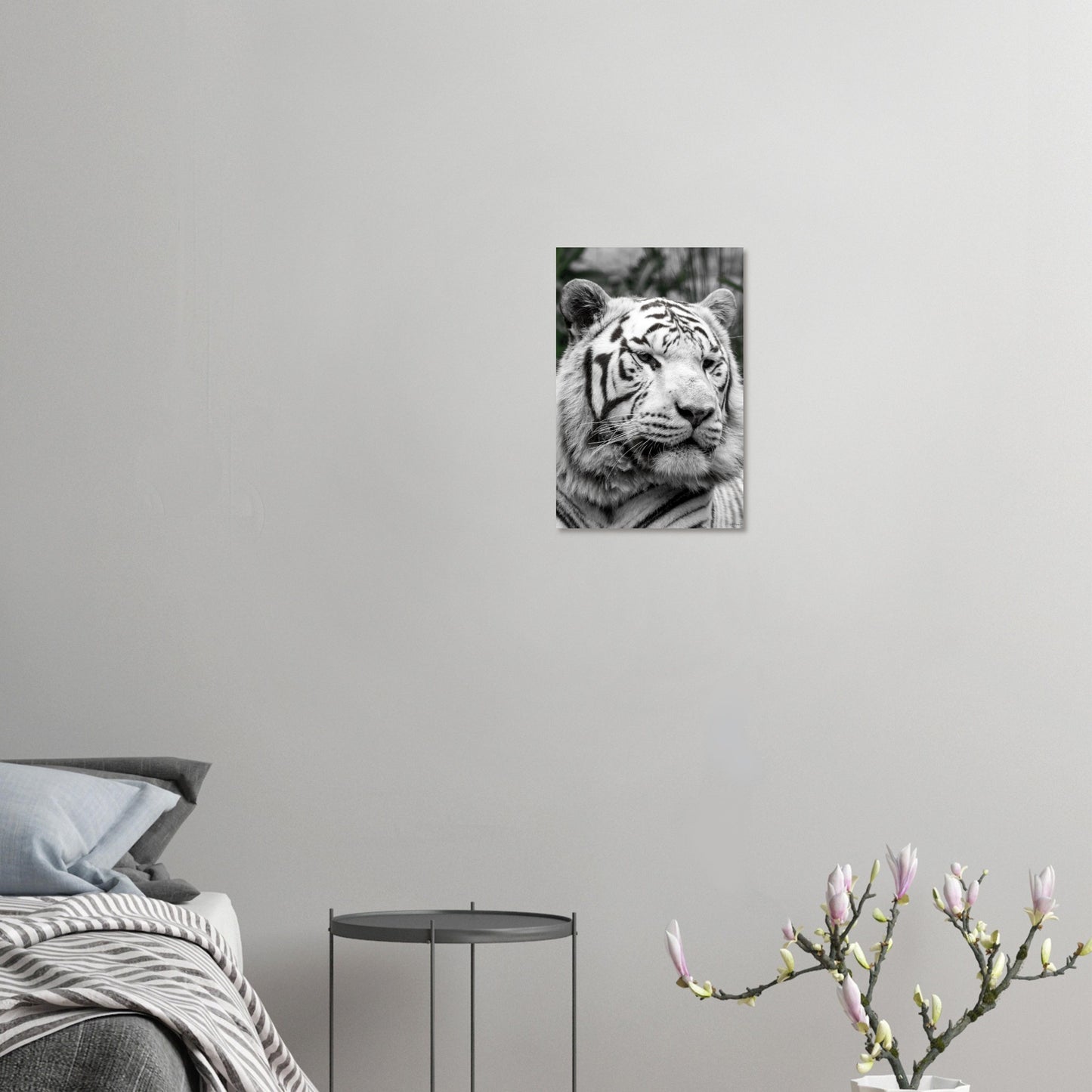 Tigre blanc - Décoration murale