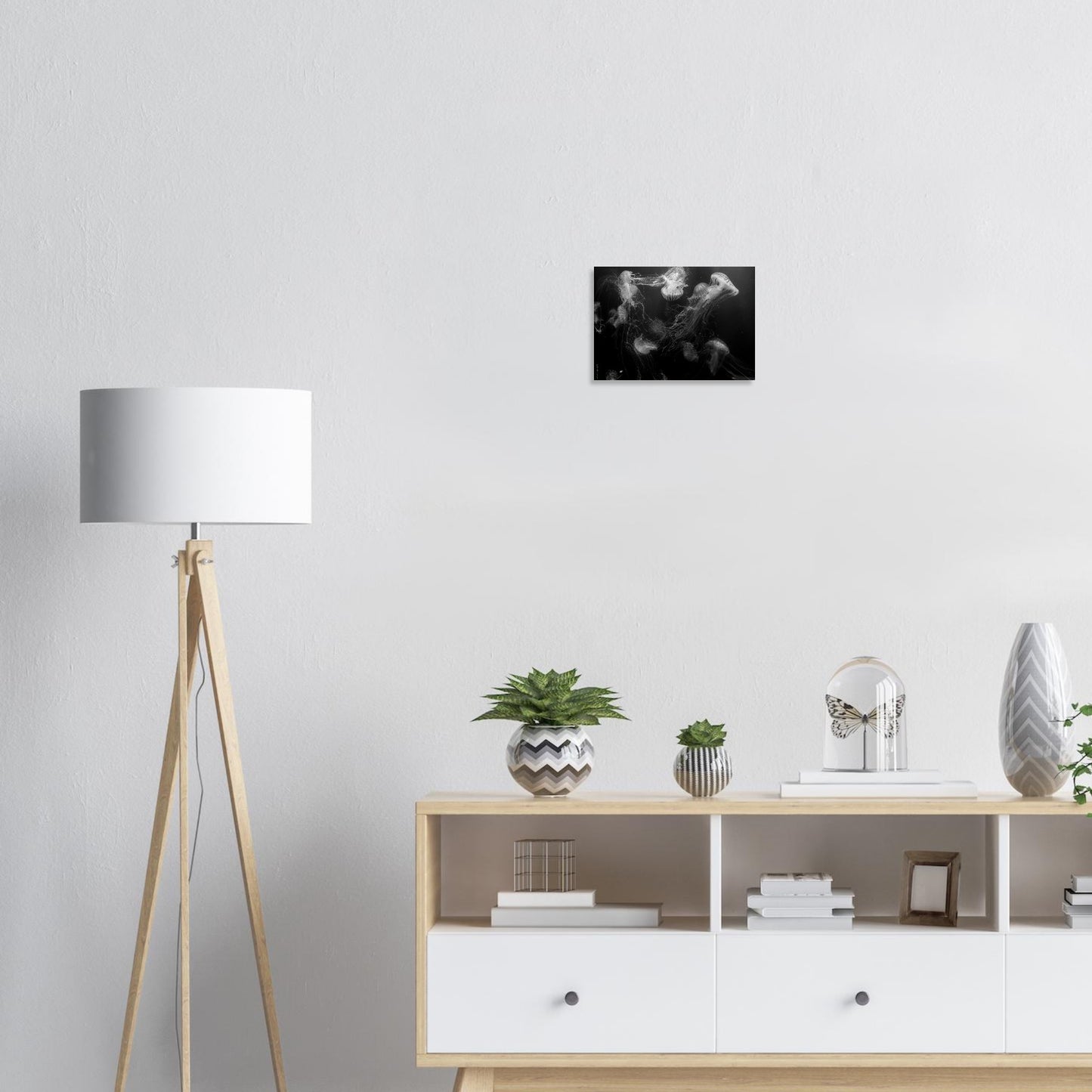 Méduses - Noir & Blanc - Décoration murale