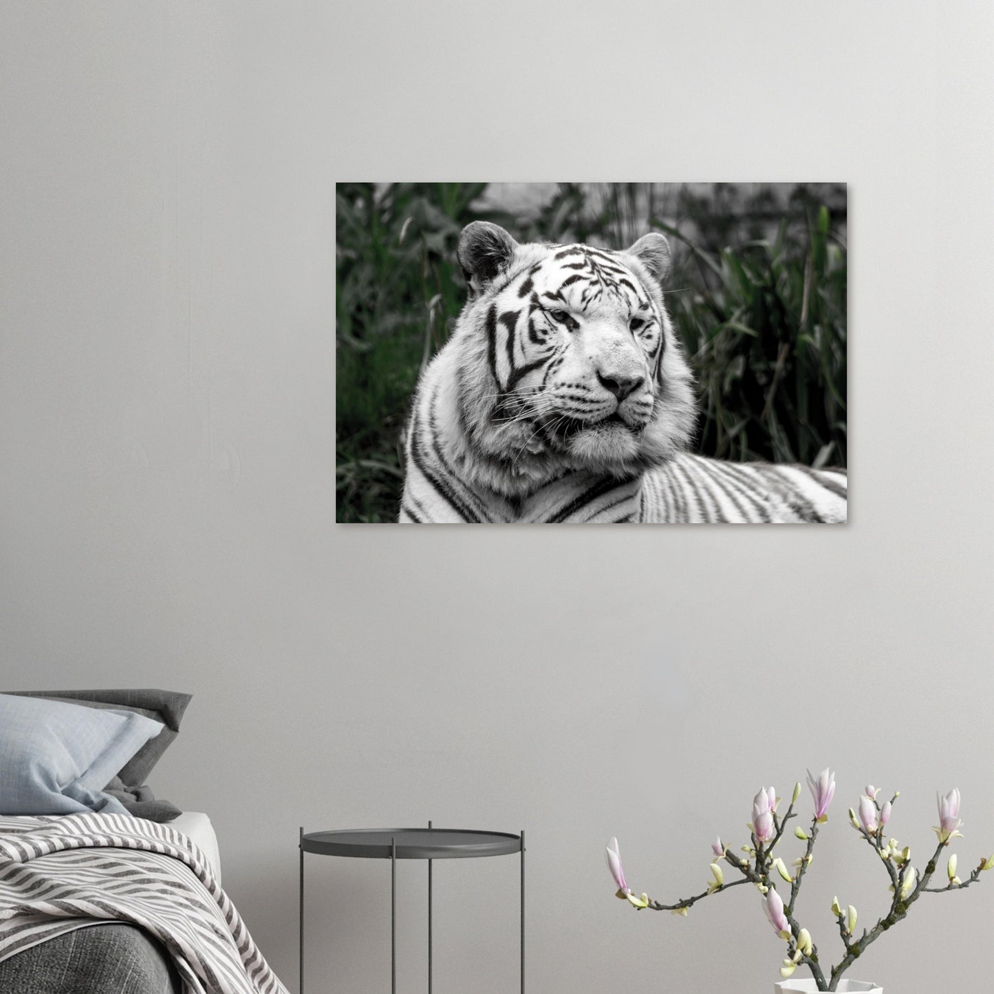Tigre blanc - Décoration murale