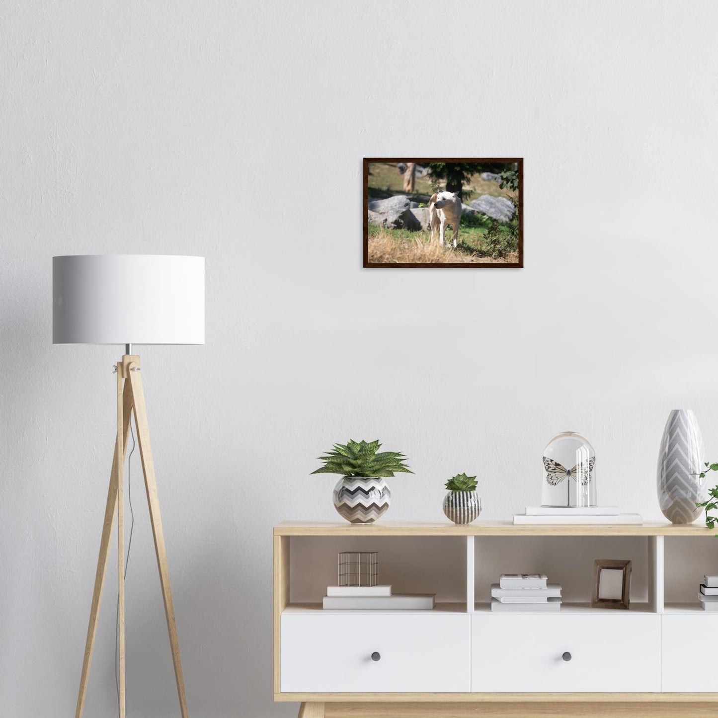 White wolf - Wall decoration