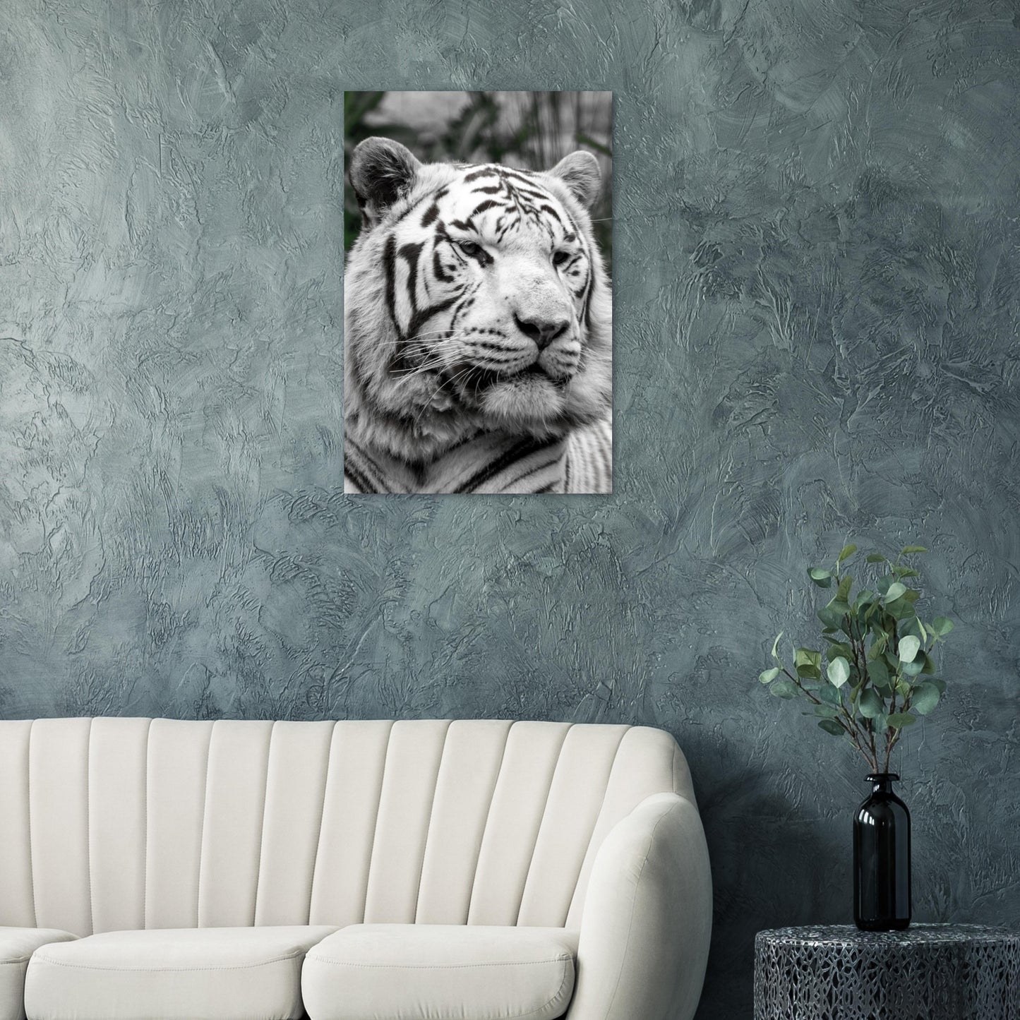 Tigre blanc - Décoration murale
