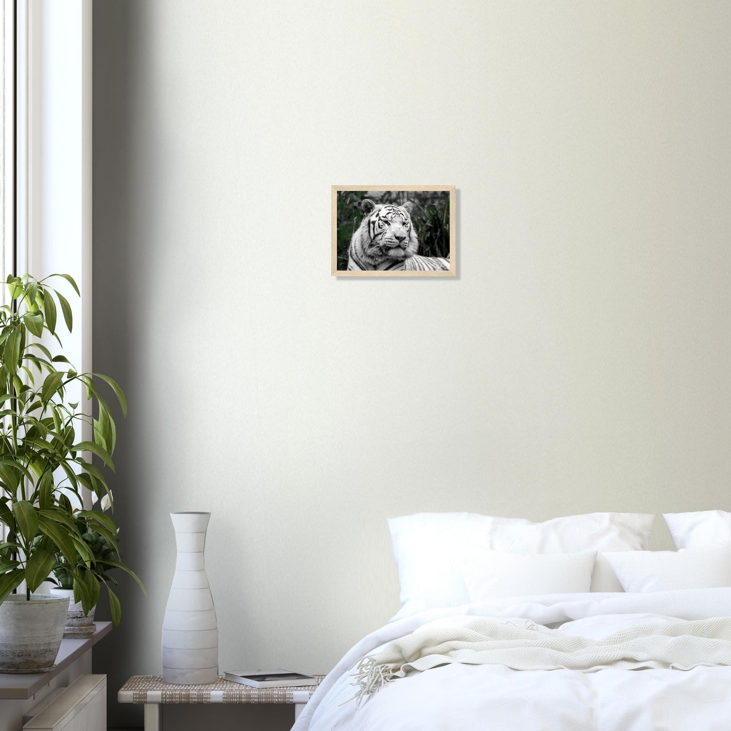 Tigre blanc - Décoration murale
