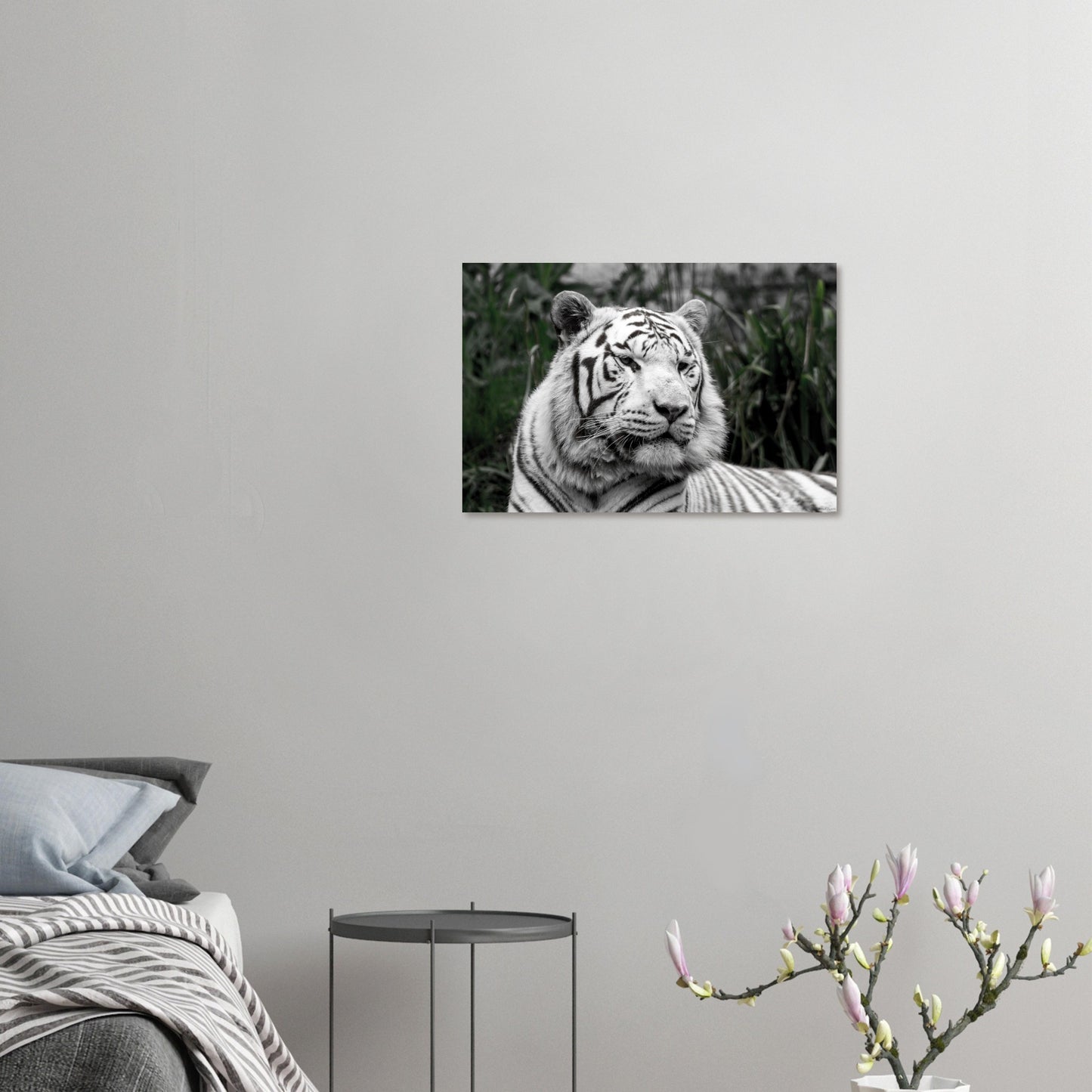 Tigre blanc - Décoration murale