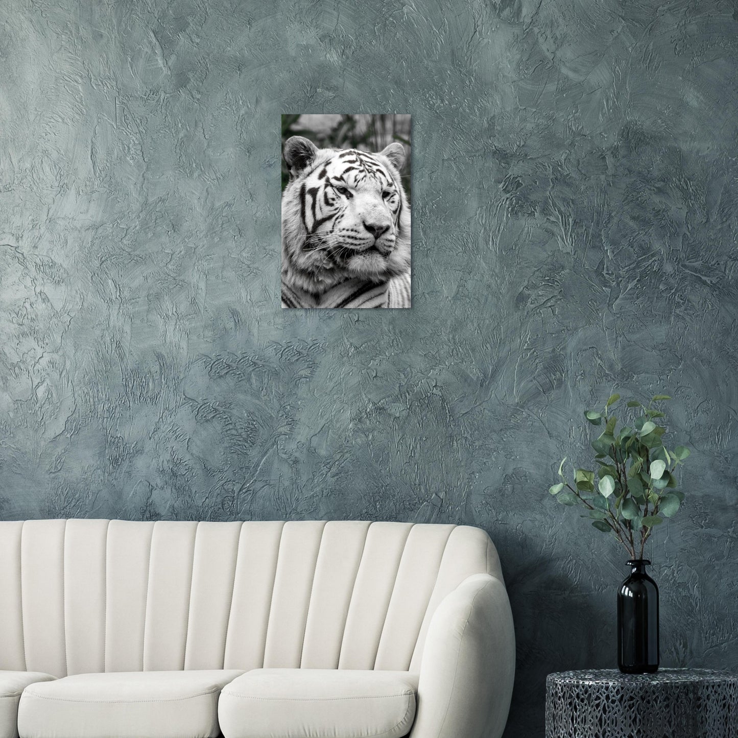 Tigre blanc - Décoration murale