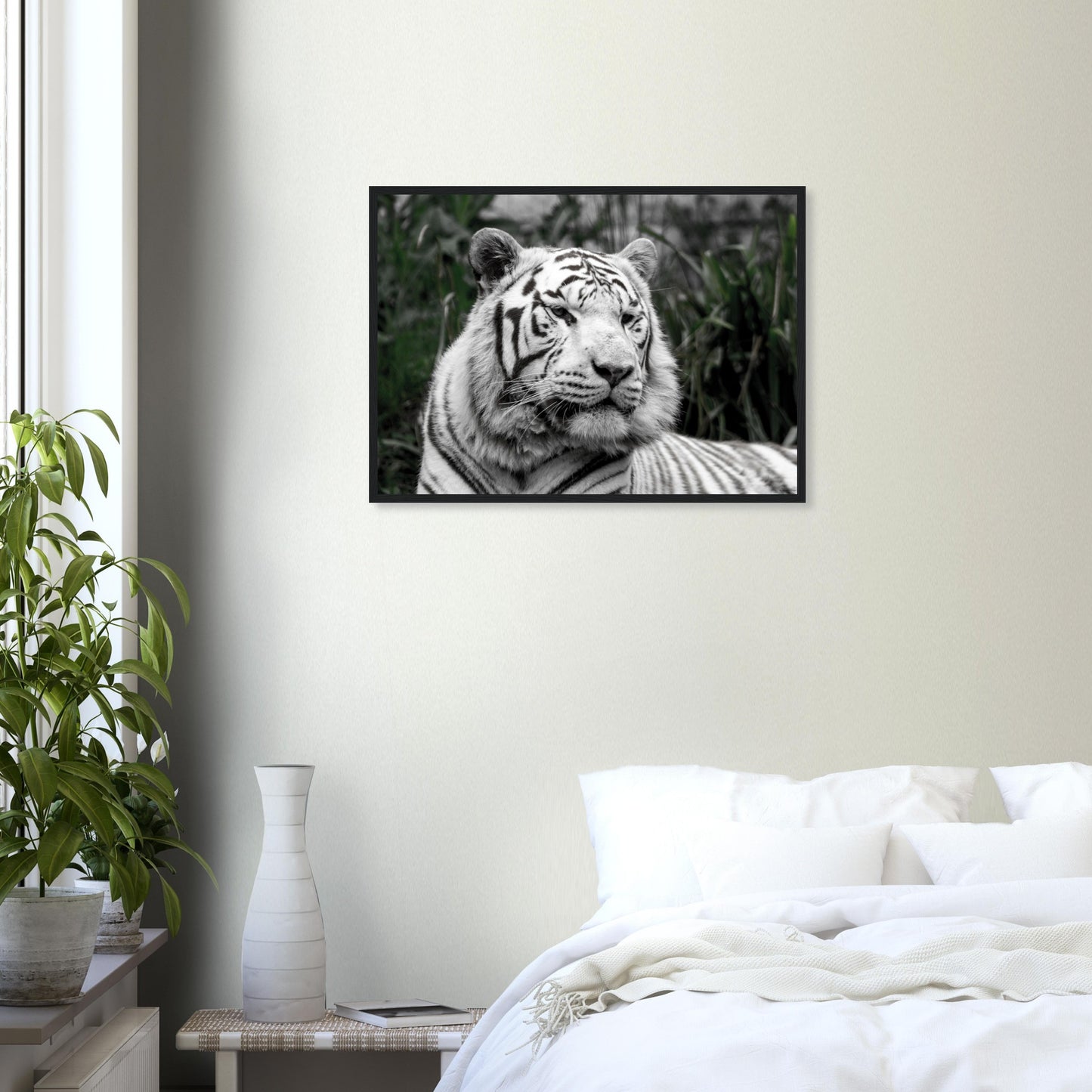 Tigre blanc - Décoration murale