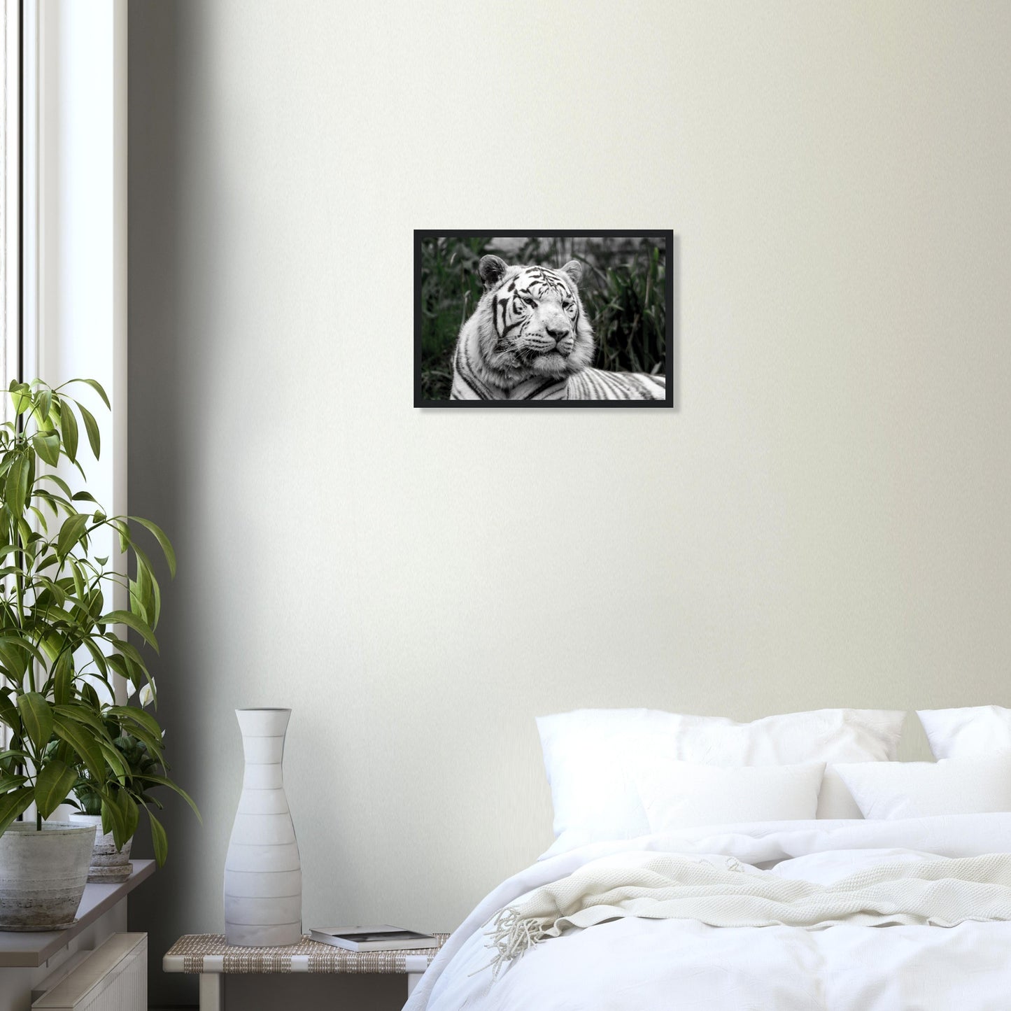 Tigre blanc - Décoration murale