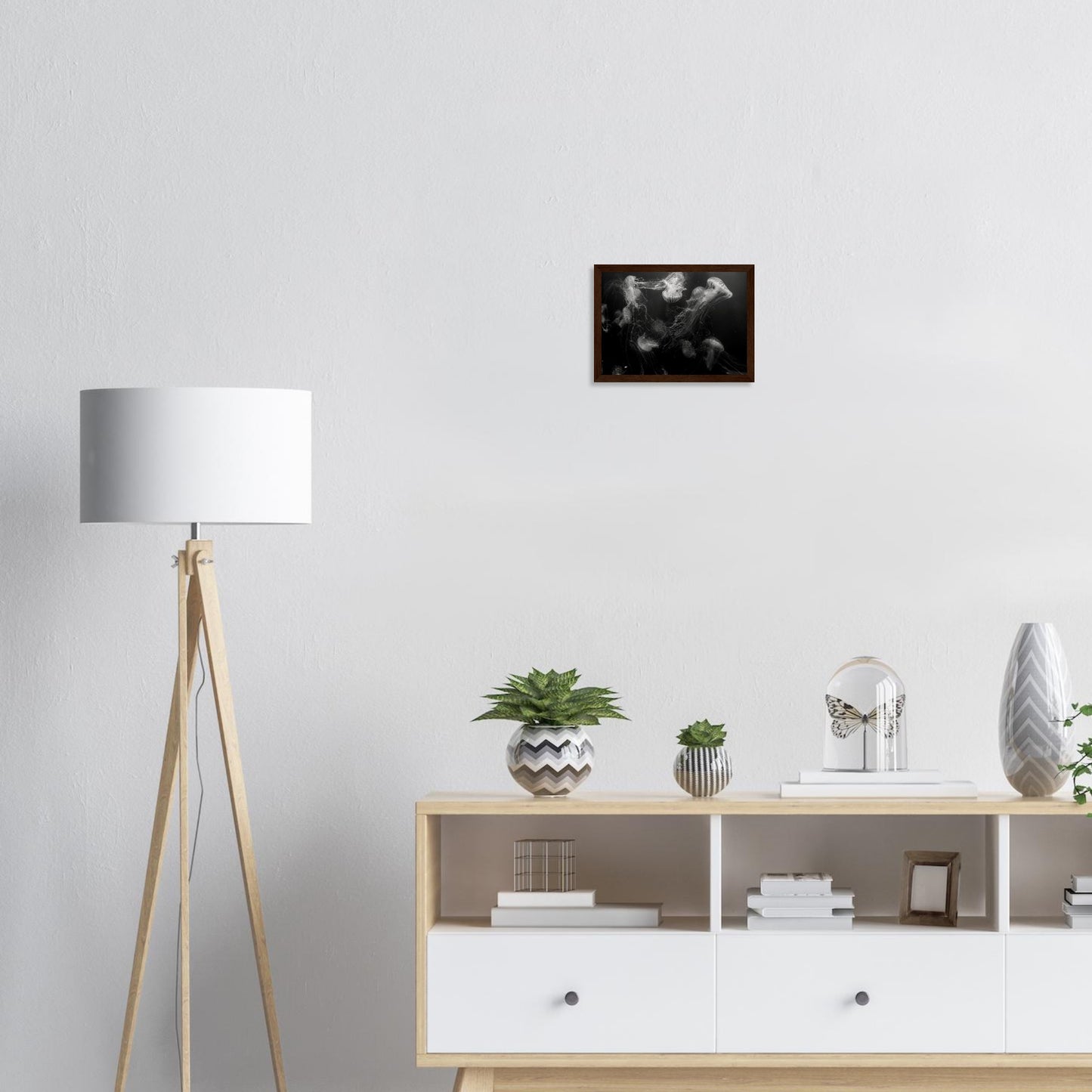 Méduses - Noir & Blanc - Décoration murale