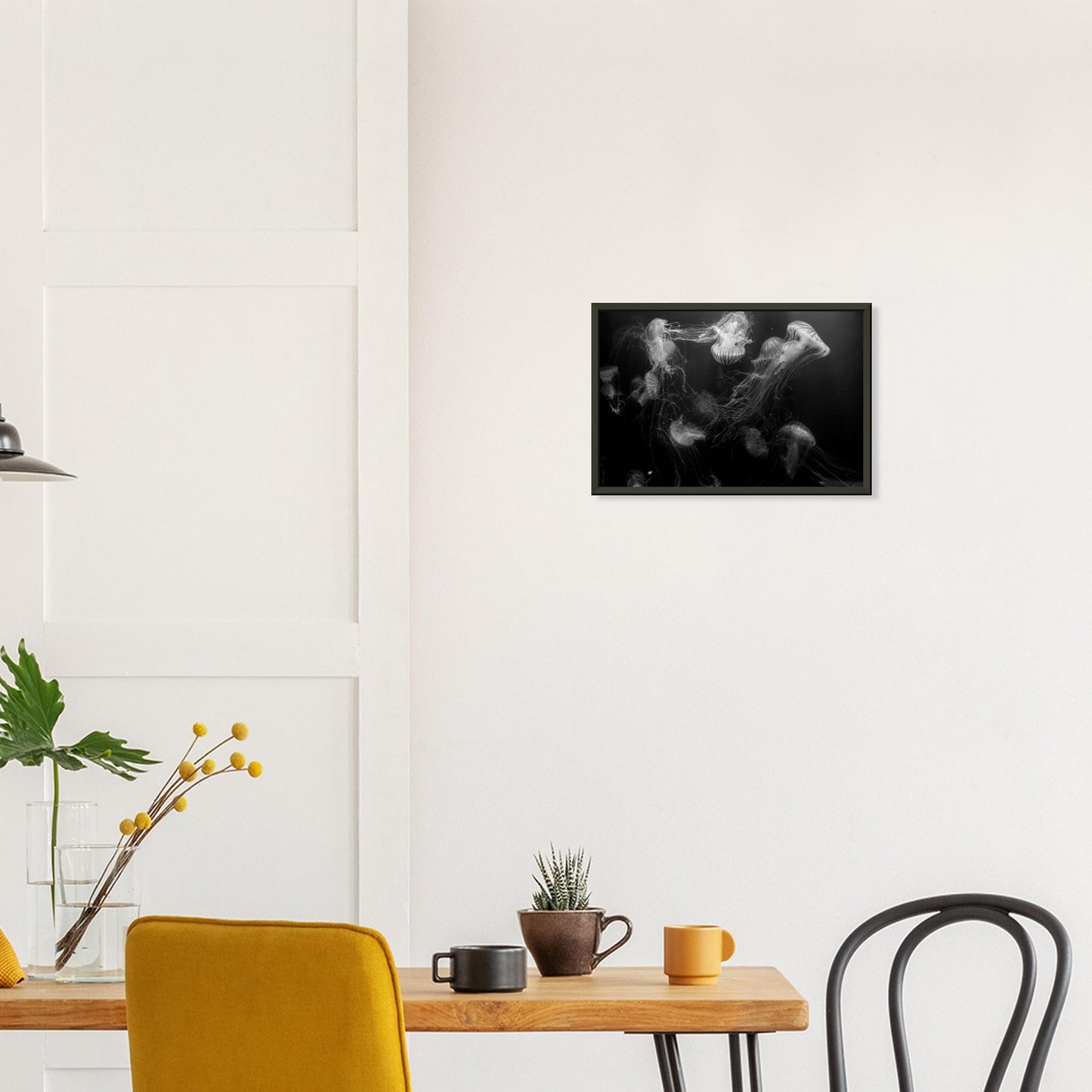 Méduses - Noir & Blanc - Décoration murale