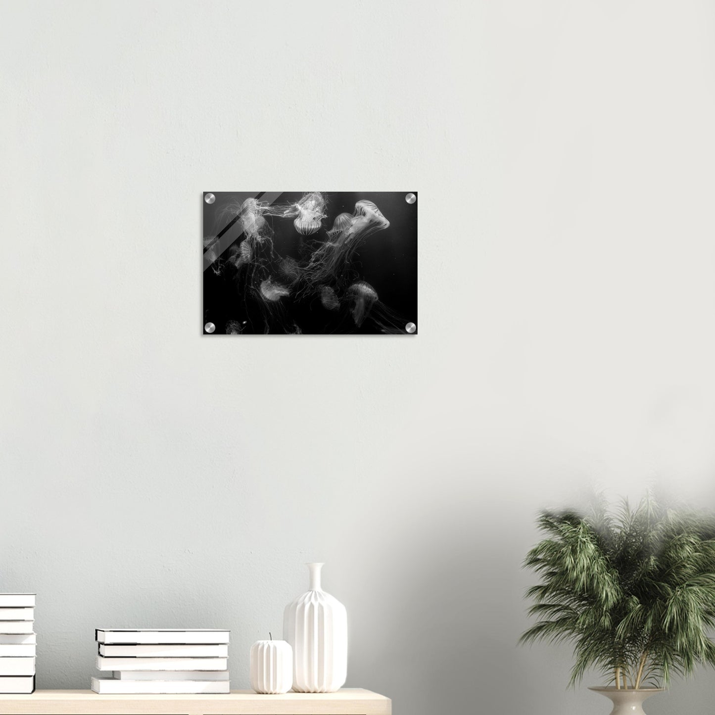 Méduses - Noir & Blanc - Décoration murale